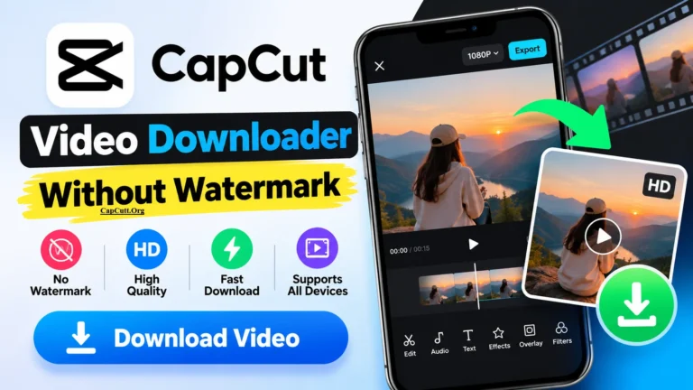 CapCut Video Downloader Without Watermark